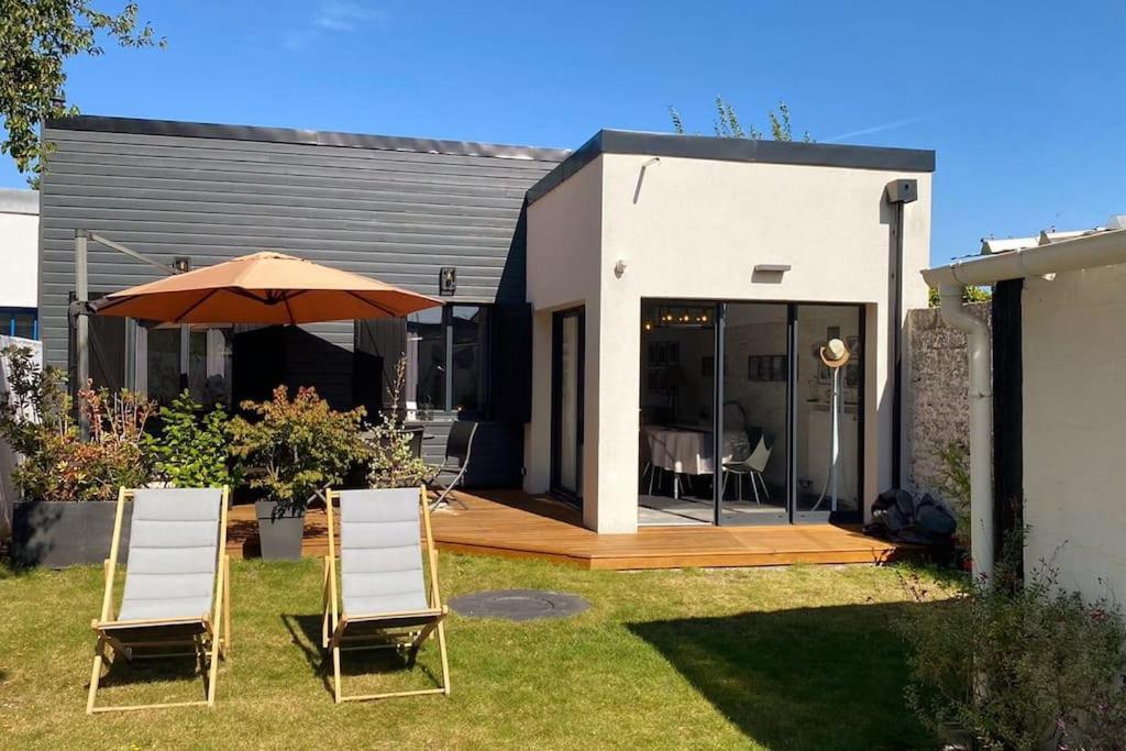 La Baie Latitude, Gite Proche Mer Avec Jardin Le Crotoy Exterior foto